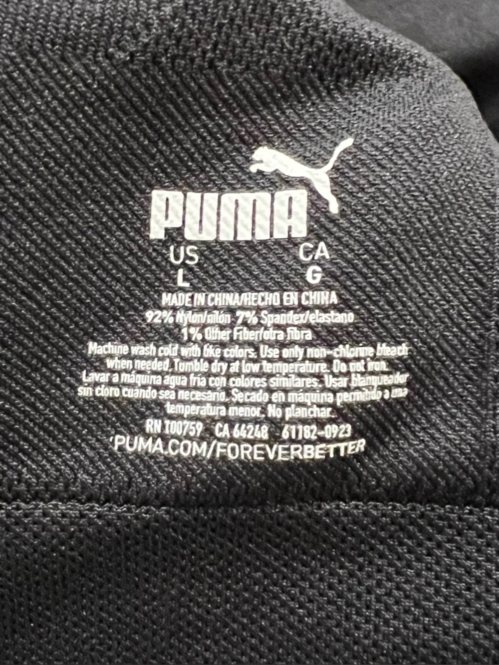 BUNDLE 3 Piece Set Puma Seamless Sports Bras - Black White Lavender Activewear - Picture 11 of 16